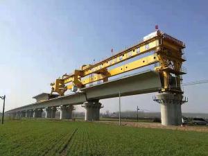 架桥机适用于各种类型公路平板车和铁路运梁的要求